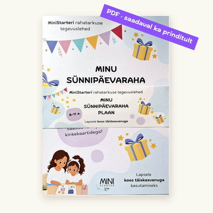 Minu sünnipäevaraha plaan