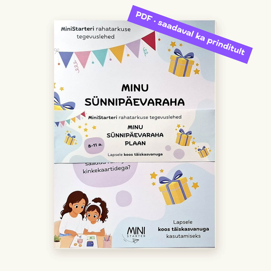 Minu sünnipäevaraha plaan