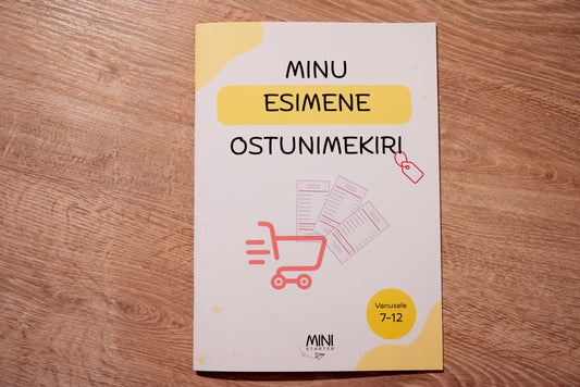 Minu esimene ostunimekiri (7–12a)