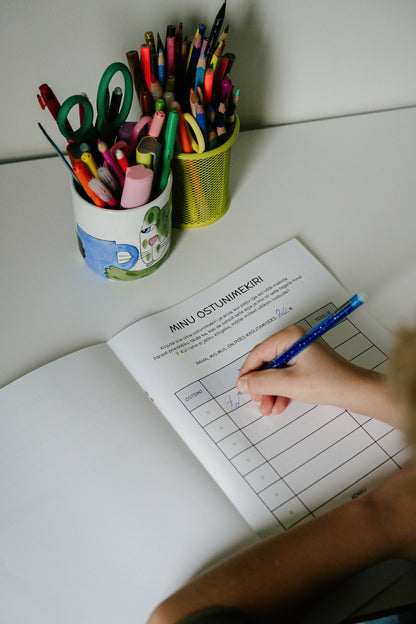 Minu esimene ostunimekiri (7–12a)