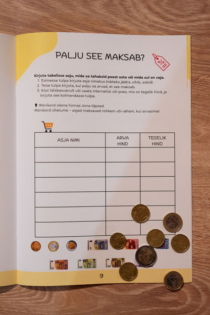 Minu esimene ostunimekiri (7–12a)