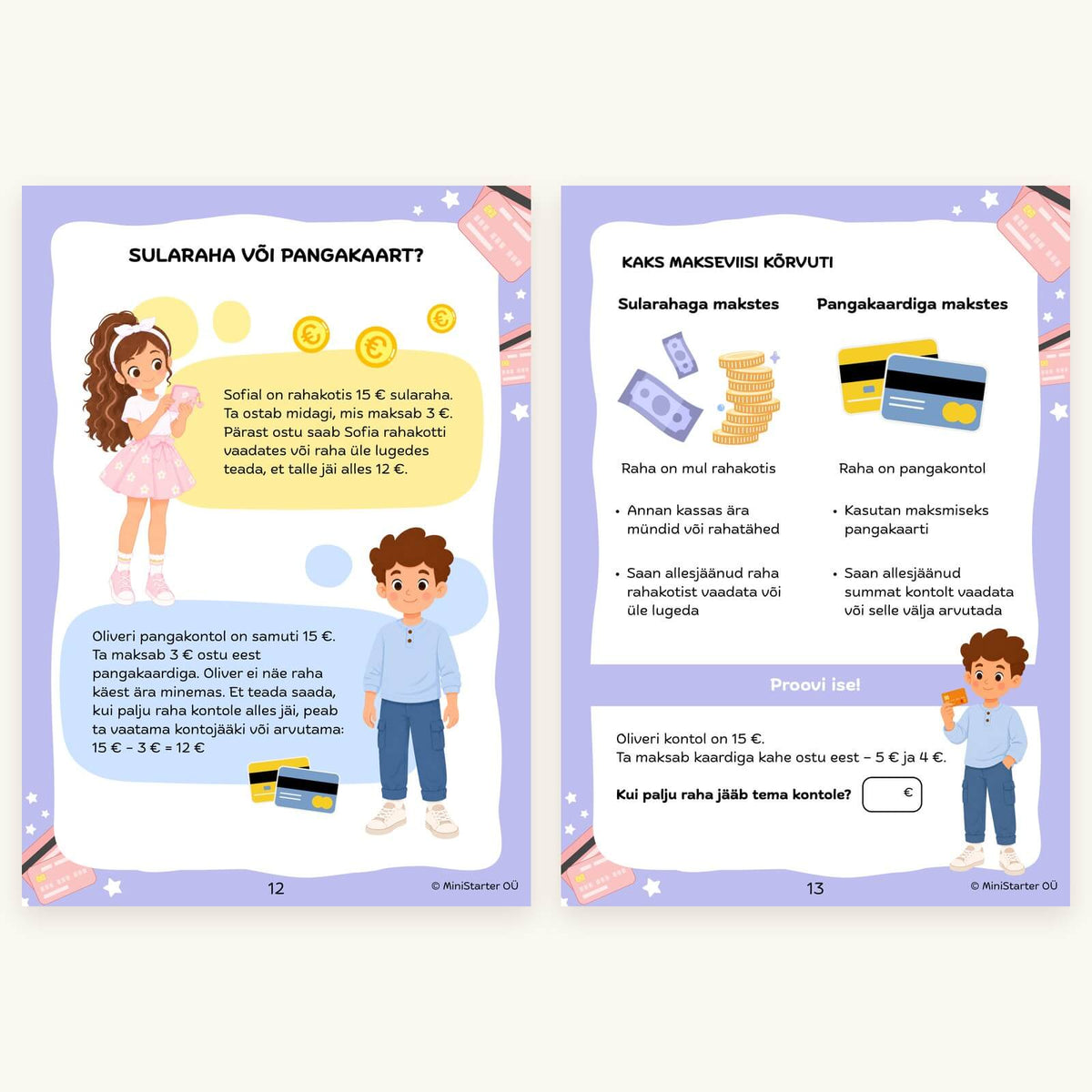 Minu esimesed rahaotsused komplekt